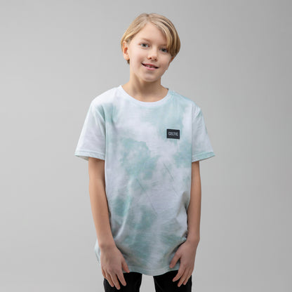 Celtic Junior Green Tie Dye T-Shirt