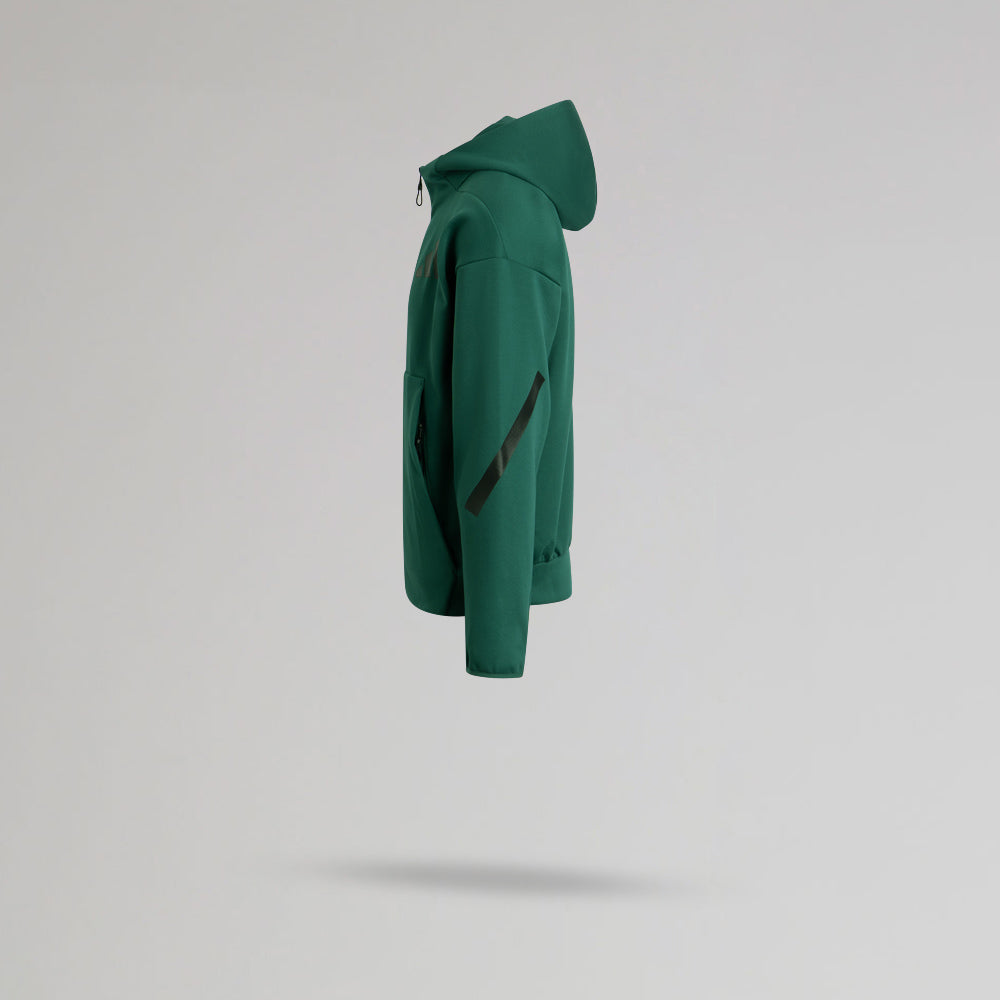 adidas Celtic Junior Z.N.E. Green Zip Hoodie