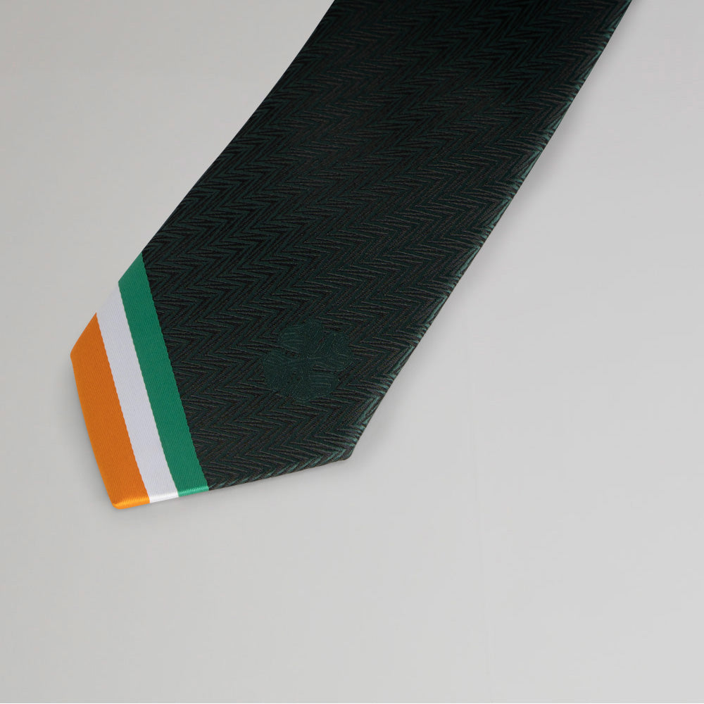 Celtic Textured Tricolour Tie