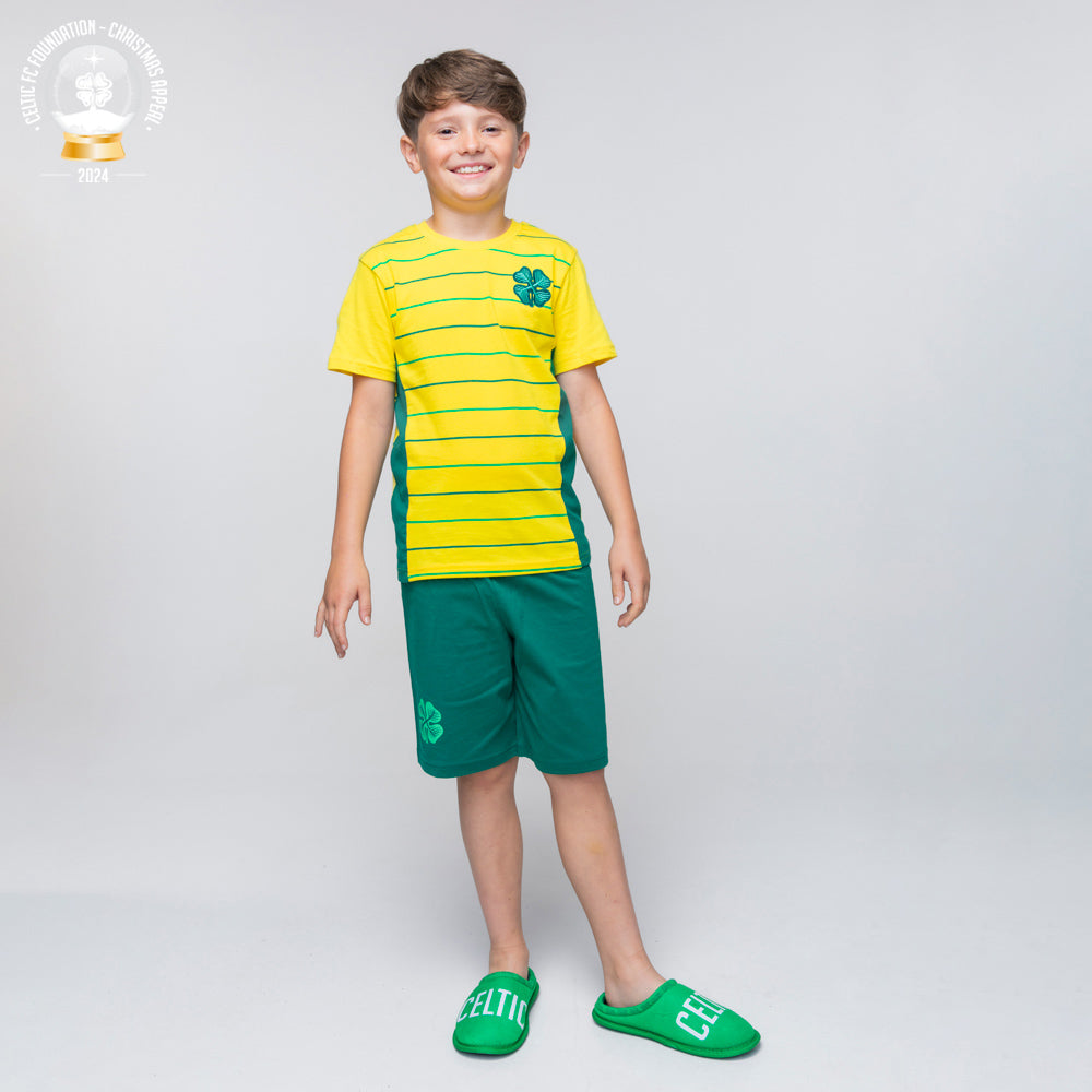 Celtic Junior Away Kit Shorts Pyjamas