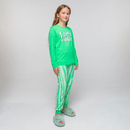 Celtic Girls' 1888 Stripe Trouser Pyjamas