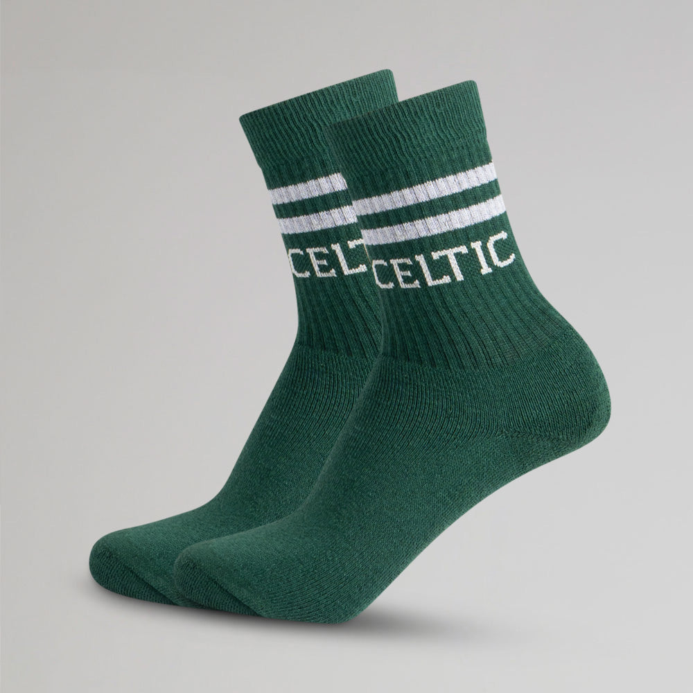 Celtic 2 Pack Adult Crew Socks