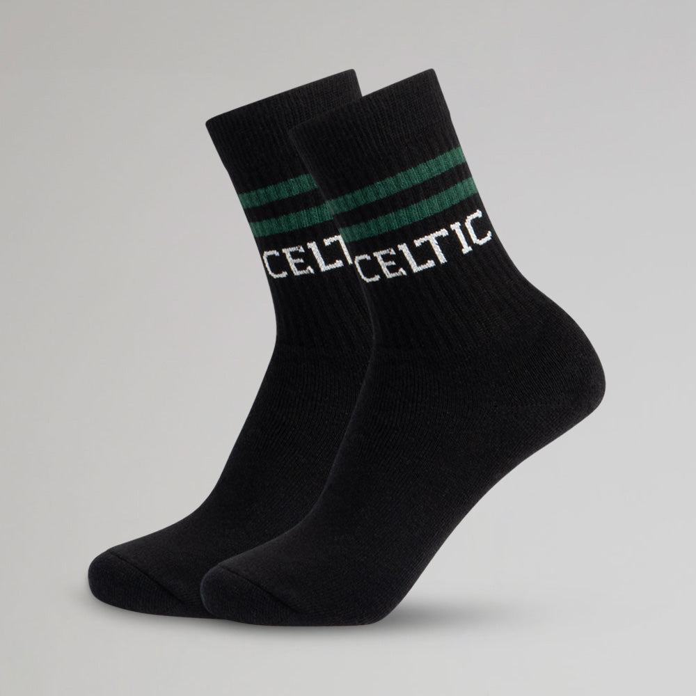 Celtic 2 Pack Adult Crew Socks