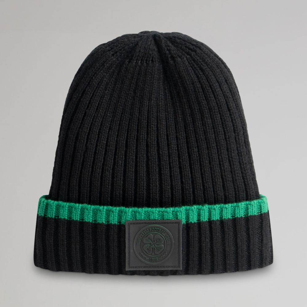 Celtic Ribbed Stacker Print Beanie