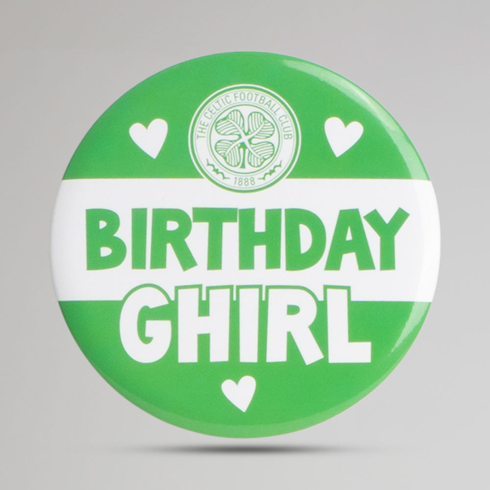 Celtic Birthday Ghirl Badge