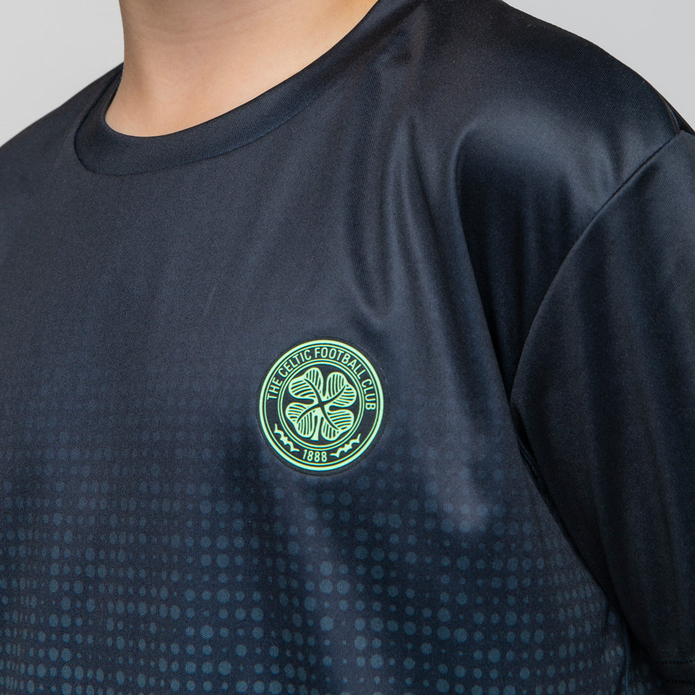 Celtic Junior Crest Dot Gradient T-Shirt