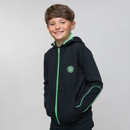 Celtic Junior Crest Full Zip Hoodie