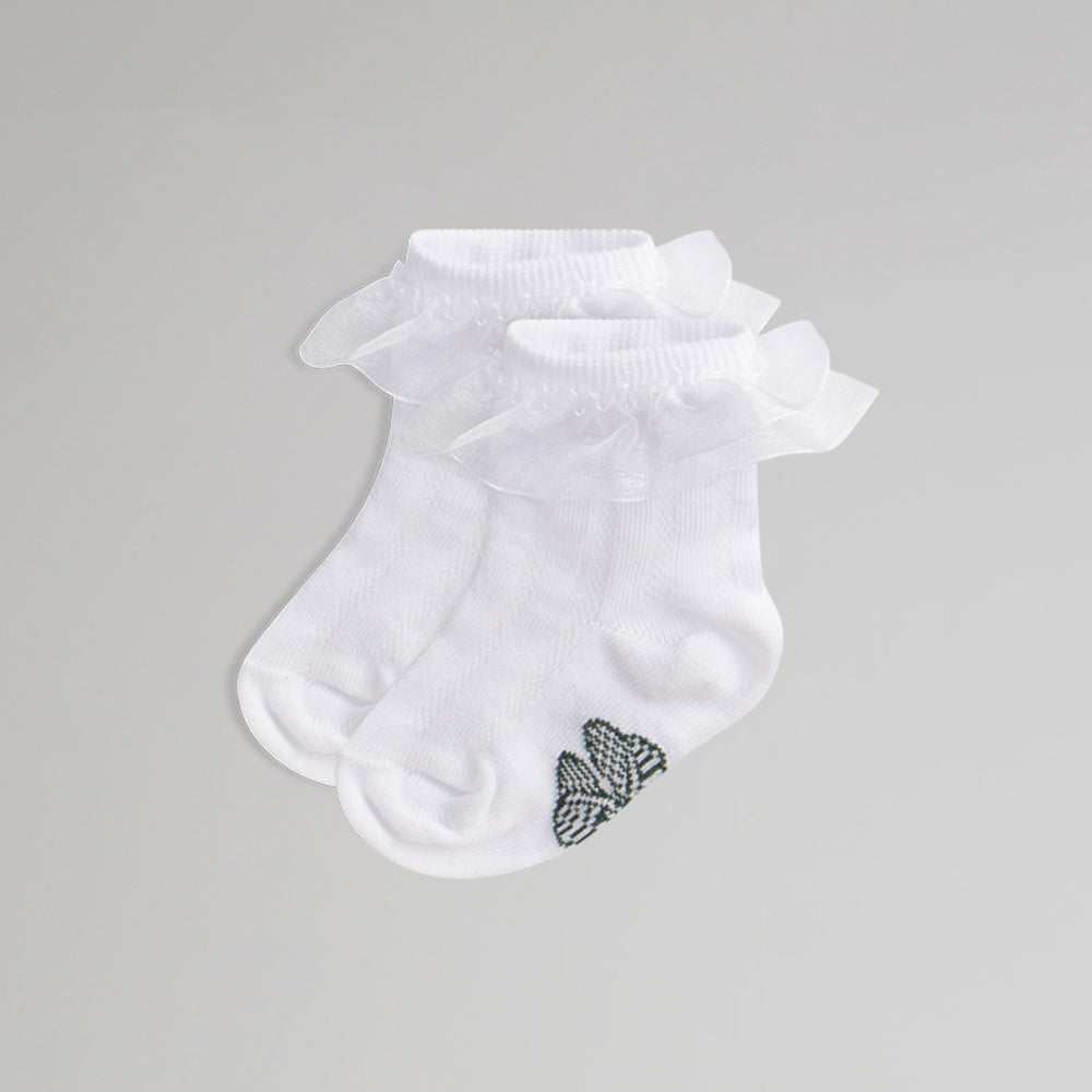 Celtic Baby 2 Pack Frilly Socks