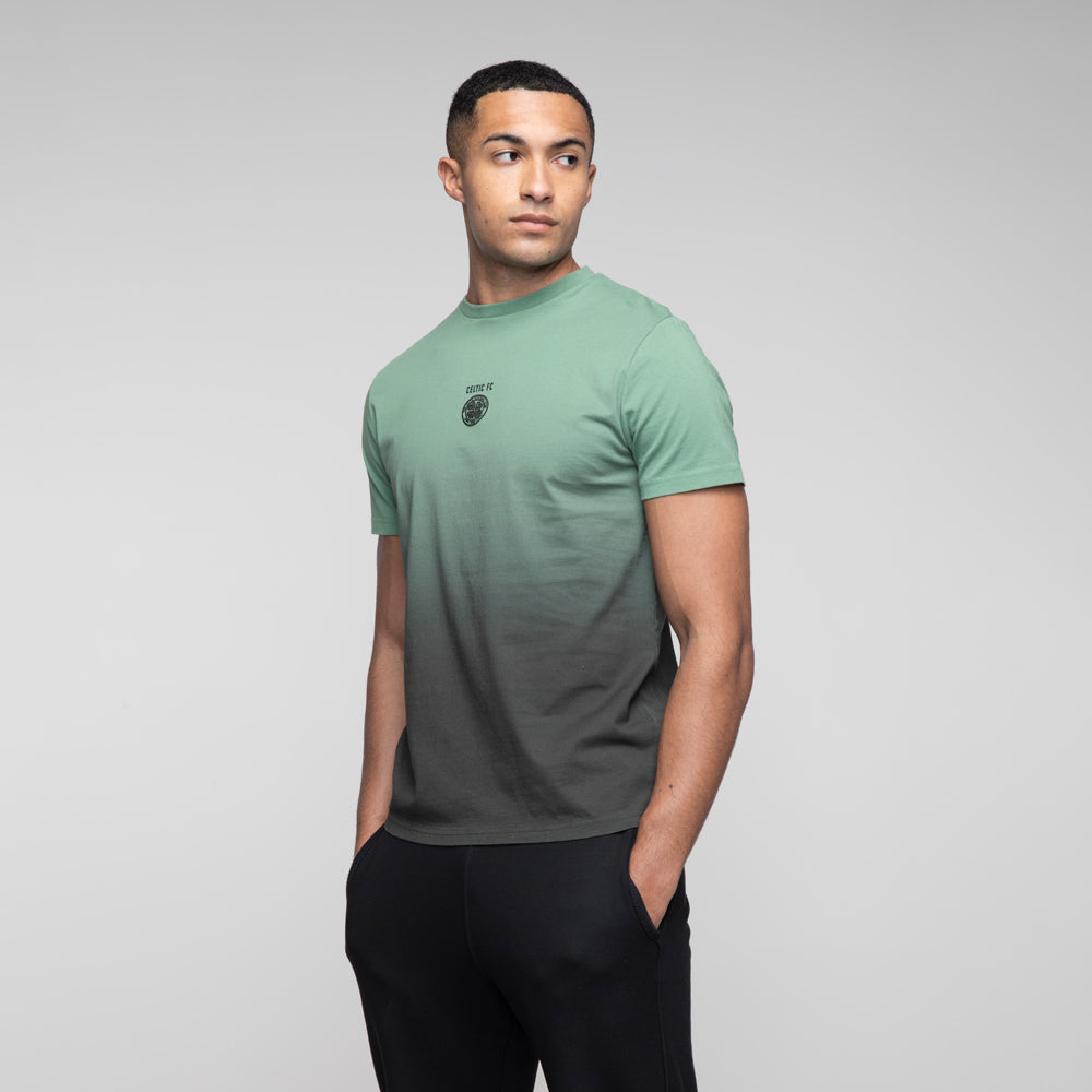 Celtic Crest Green Gradient T-Shirt