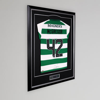 Celtic 24/25 Callum McGregor Framed Signed Shirt