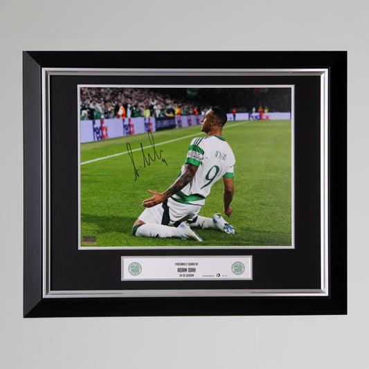 Celtic 2024/25 Adam Idah Signed Print