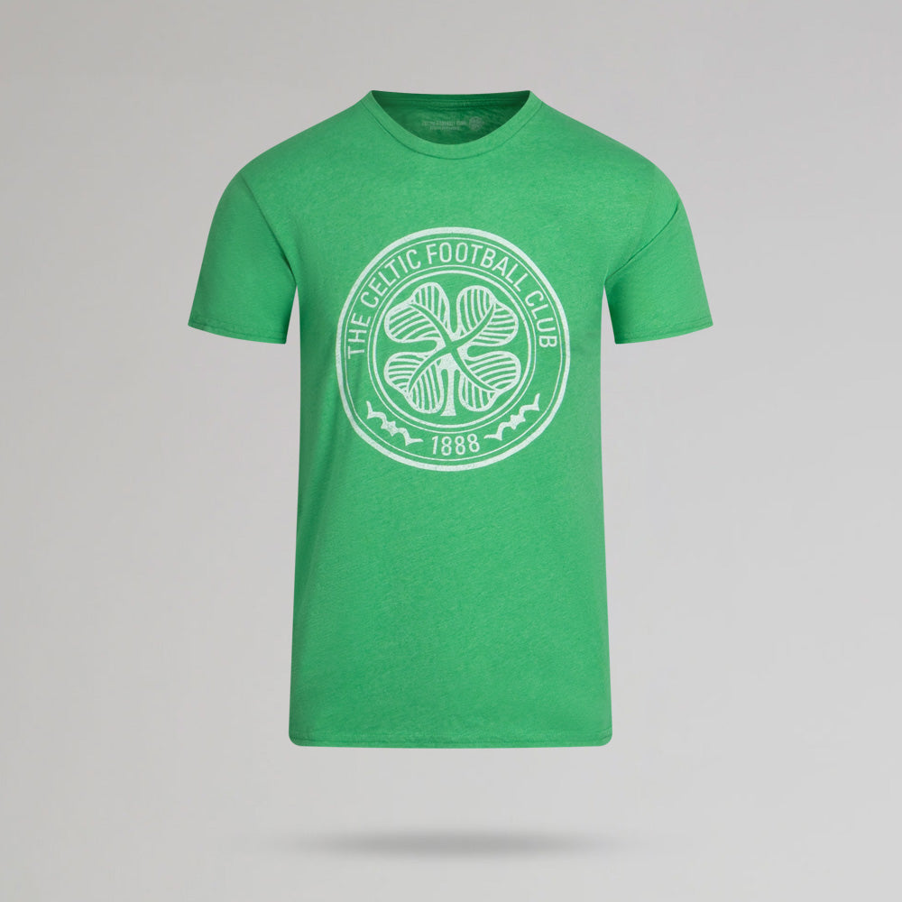 Celtic Green White Crest T-Shirt