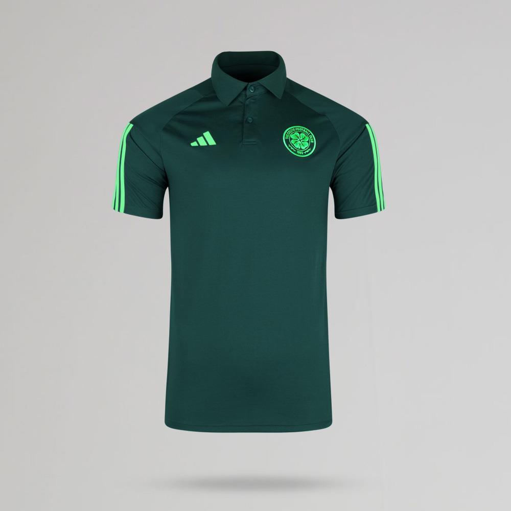 adidas Celtic 2023/24 Dark Green Training Polo