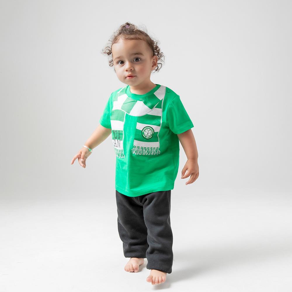 Celtic Infants 그린 스카프 티셔츠