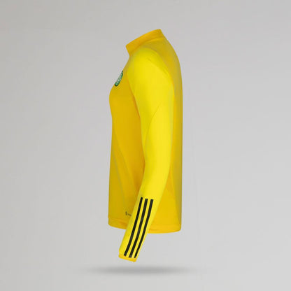 adidas Celtic 2023/24 Womens Yellow Training Top