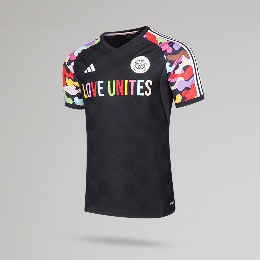 adidas Celtic Black Love Unites Jersey