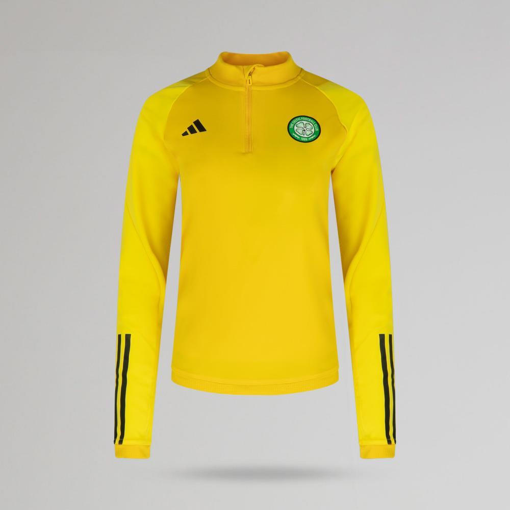 adidas Celtic 2023/24 Womens Yellow Training Top