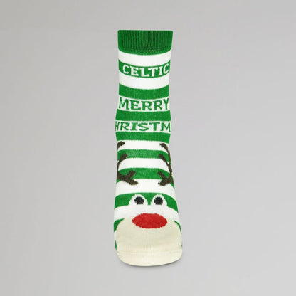 Celtic Christmas Reindeer Socks