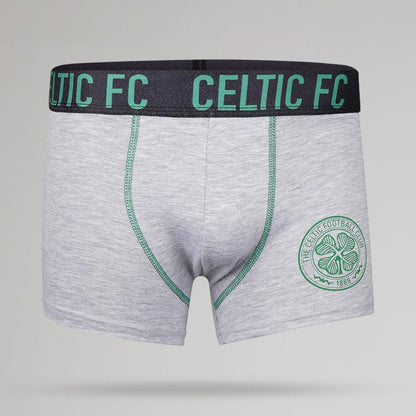 Celtic Junior 2 Pack Boxer Shorts