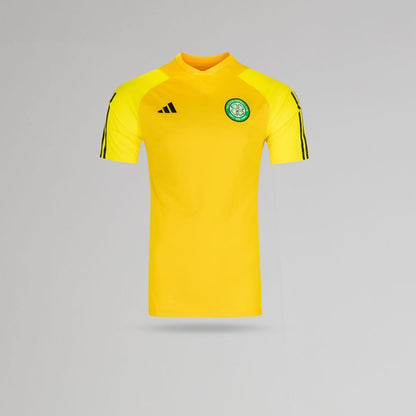 adidas Celtic 2023/24 Junior Yellow Training Jersey