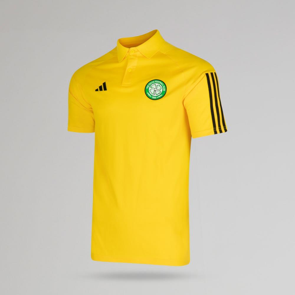 adidas Celtic 2023/24 Yellow Training Polo