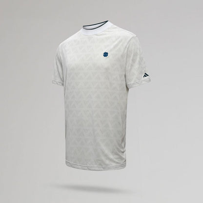 adidas Celtic メンズ ゴルフ ジャカード ノーカラー ポロシャツ