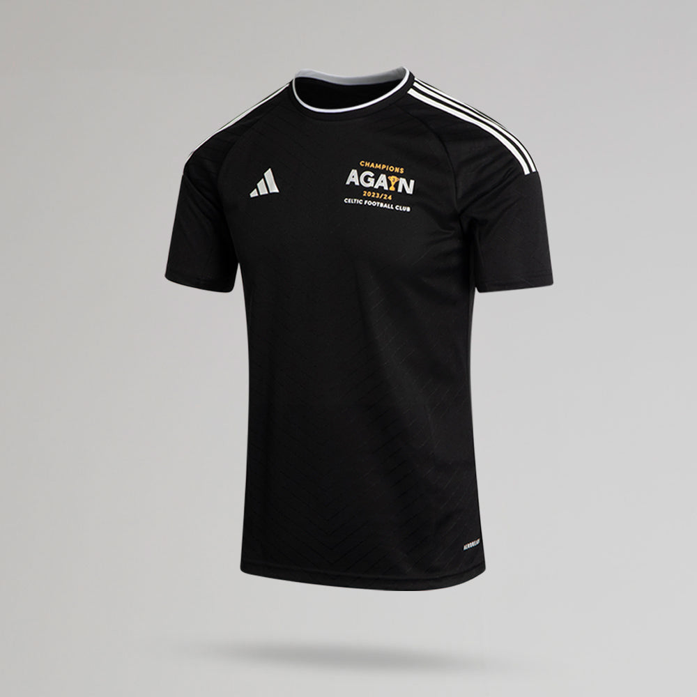 adidas Celtic Adult 23/24 Champions Jersey - Black