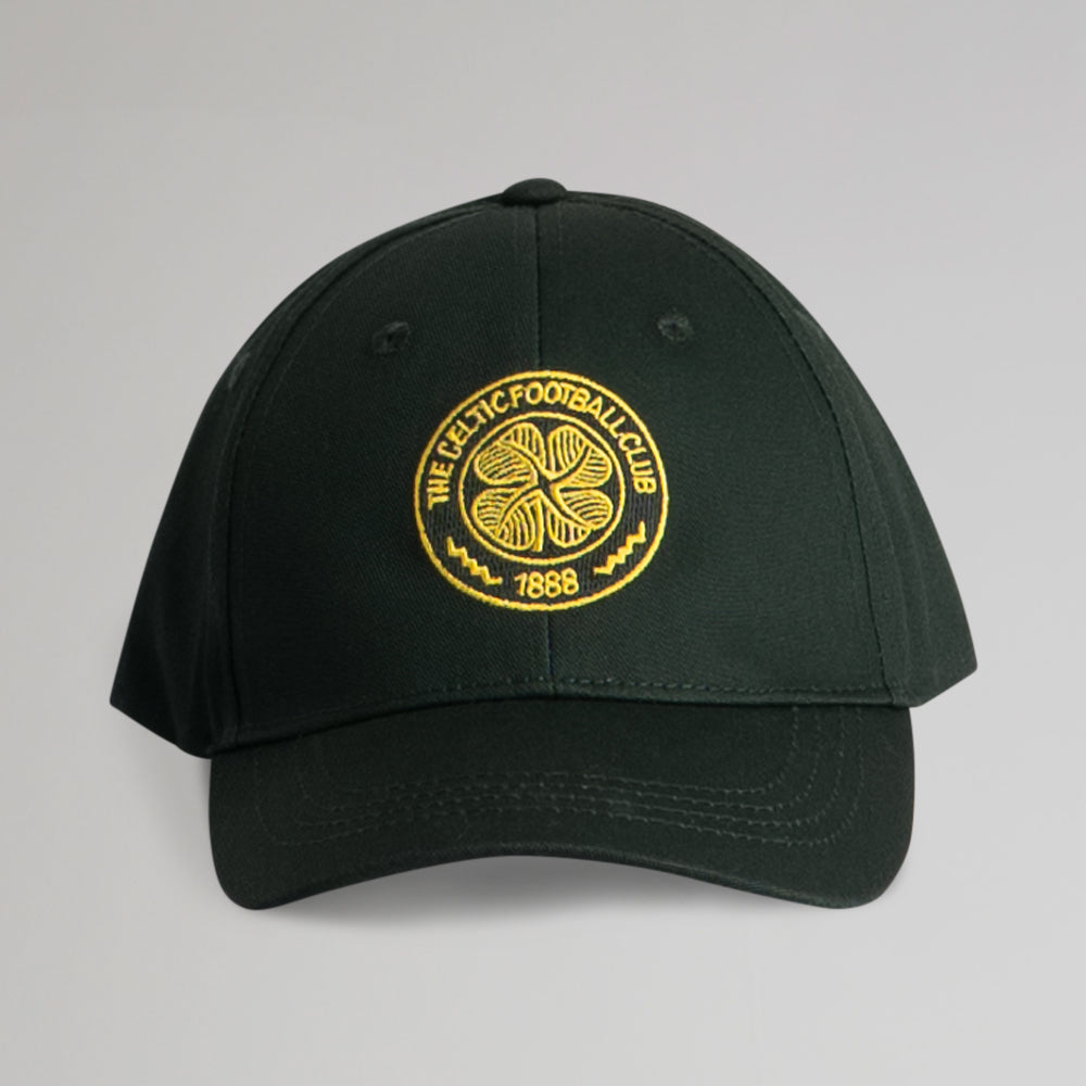 Celtic Junior Green and Yellow Crest Cap