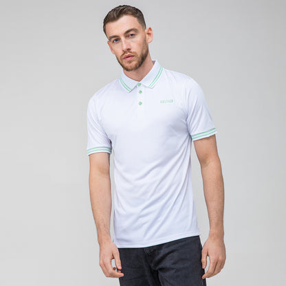 Celtic Hooped Collar Polo Shirt