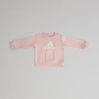 adidas Infant Pink Jogsuit