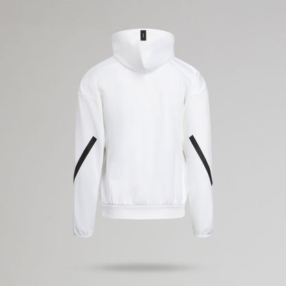 adidas Celtic Z.N.E. White Zip Hoodie