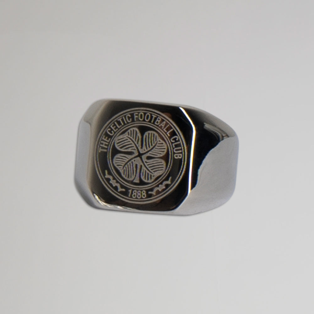 Celtic Crest Signet Ring