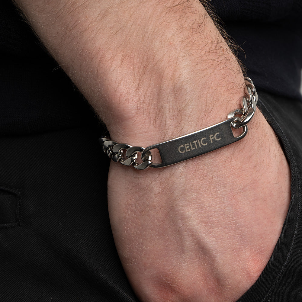 Celtic Steel Chain Bracelet