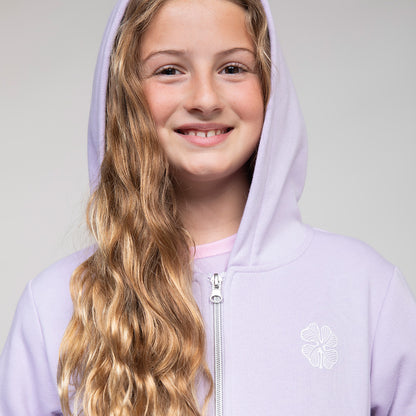 Celtic Junior Clover Full Zip Hoodie