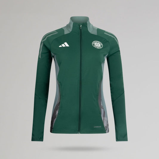 adidas Celtic 2024/25 Women's Green Track Jacket