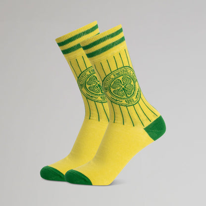 Celtic Retro Yellow Socks