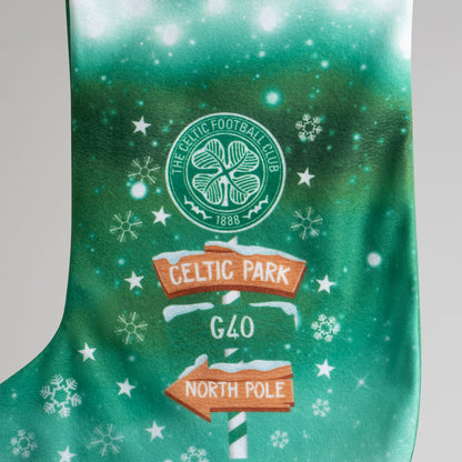 Celtic Christmas North Pole Stocking