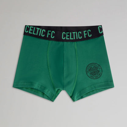 Celtic Junior 2 Pack Boxer Shorts