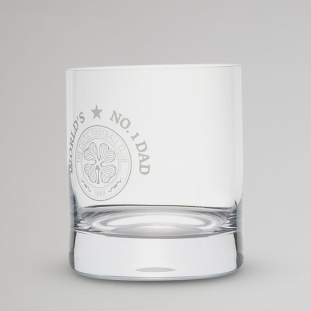 Celtic World's No 1 Dad Whisky Glass Set