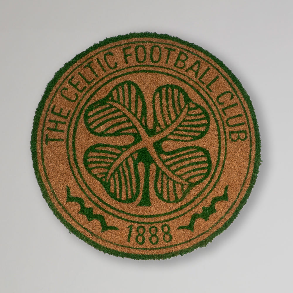 Celtic Crest Coir Door Mat